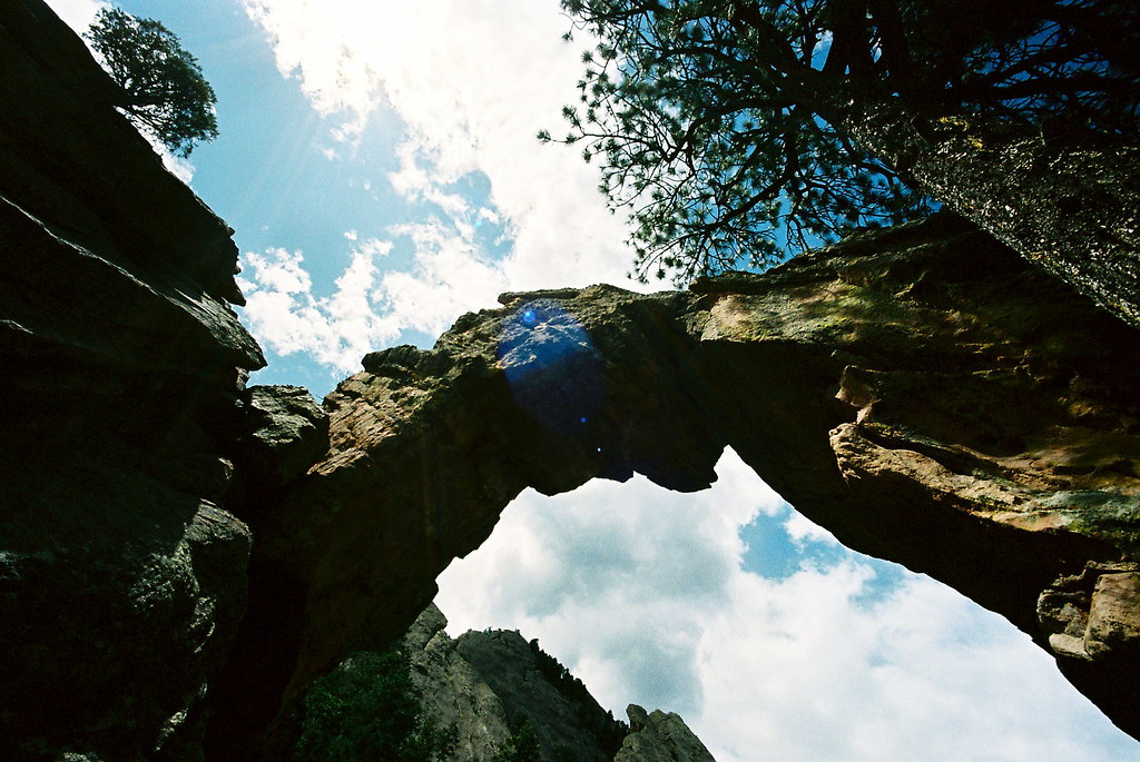 the bridge of destiny Royal Arch, Flatirons, Boulder, Colo… Flickr