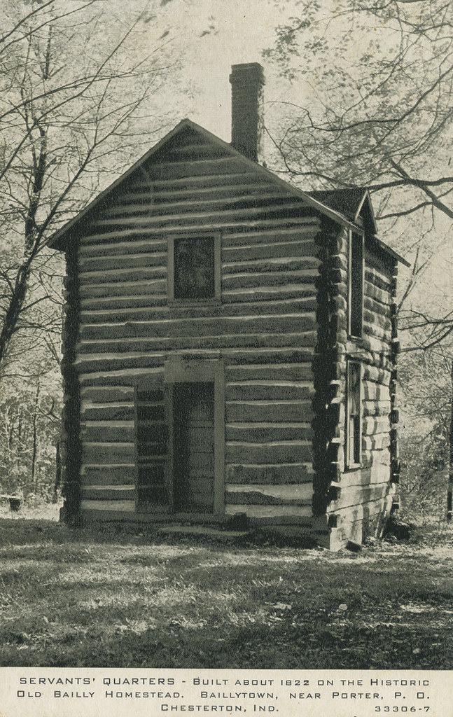 Servant's Quarters, Bailly's Homestead, circa 1950 Chesterton