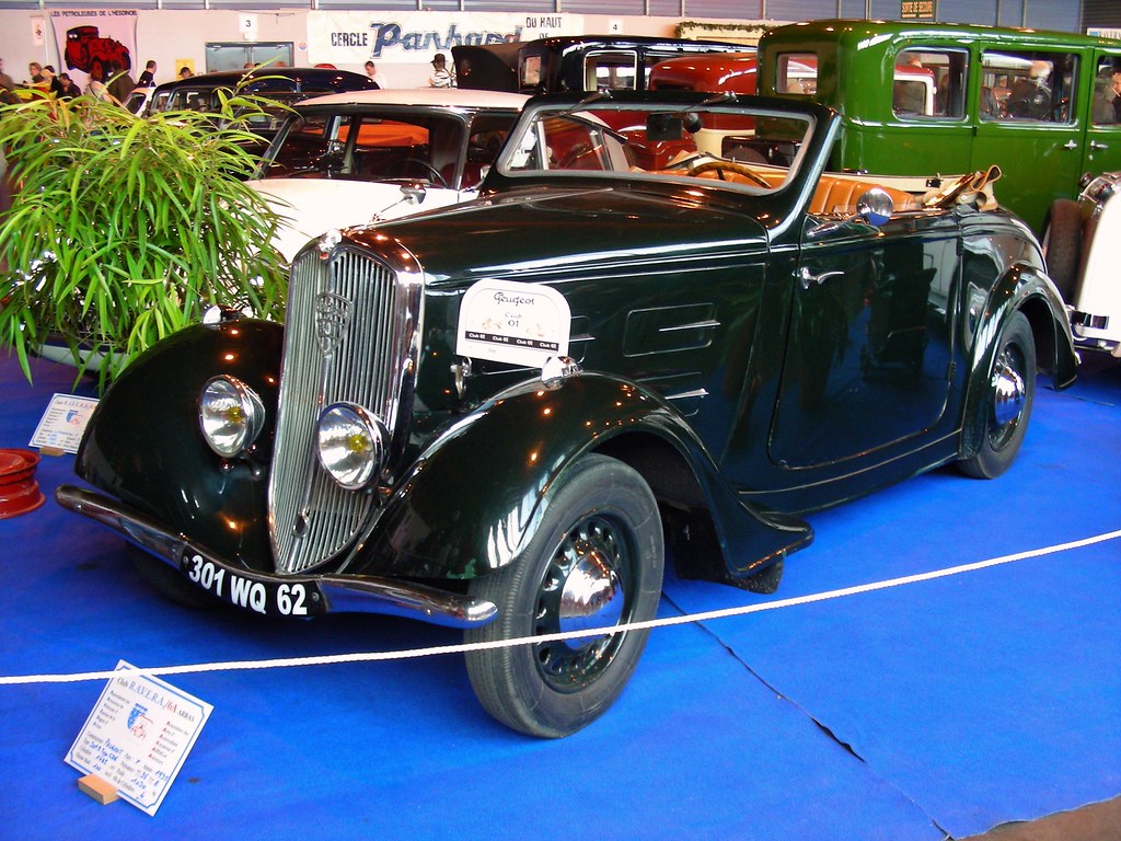 PEUGEOT 301 D (1935) Cabriolet Photo prise à ARRAS (F62).… Flickr