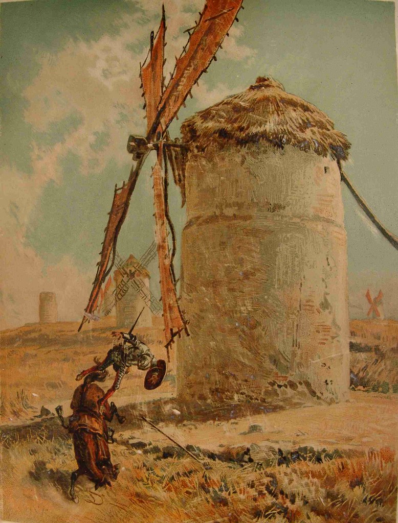 [Don Quijote lucha contra los molinos de viento] 202_025_q… Flickr