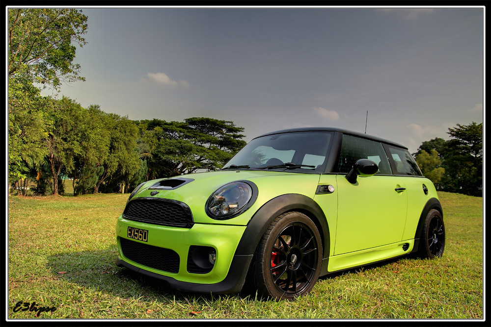 Mini Cooper S R56 Lime Green a photo on Flickriver