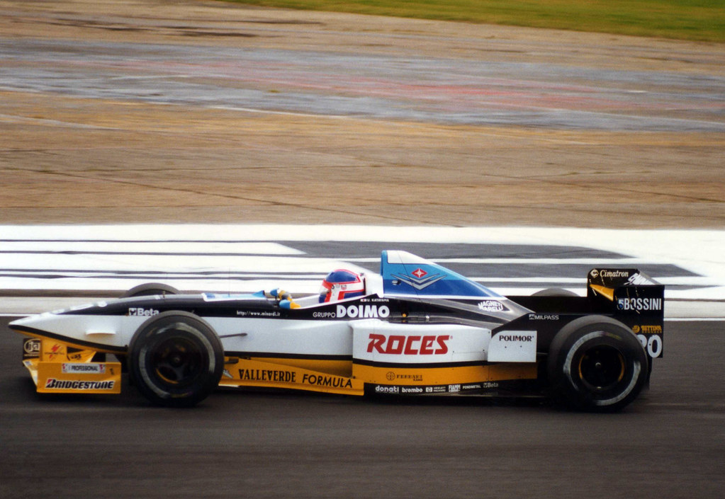1997 British GP Ukyo Katayama Ukyo Katayama in practice f… Flickr