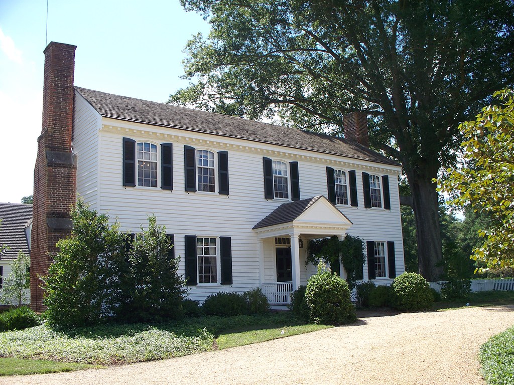 Bassett Hall Williamsburg, VA "A simple twostory 18thc… Flickr