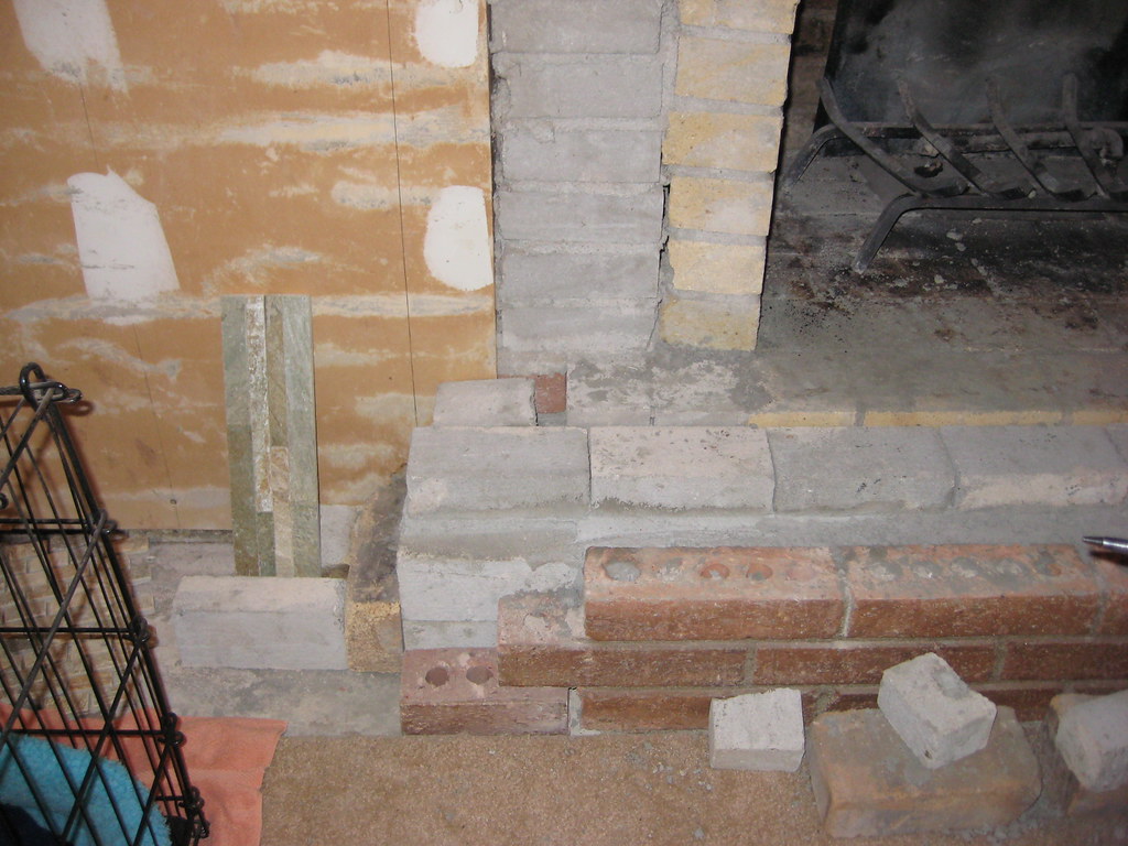 Crumbling Brick Fireplace Fireplace Guide by Linda