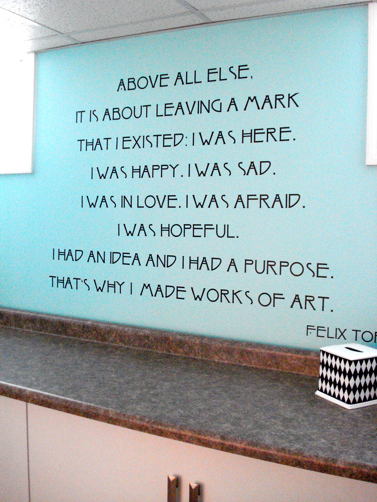 wall quote and storage pamelarosenberg1 Flickr