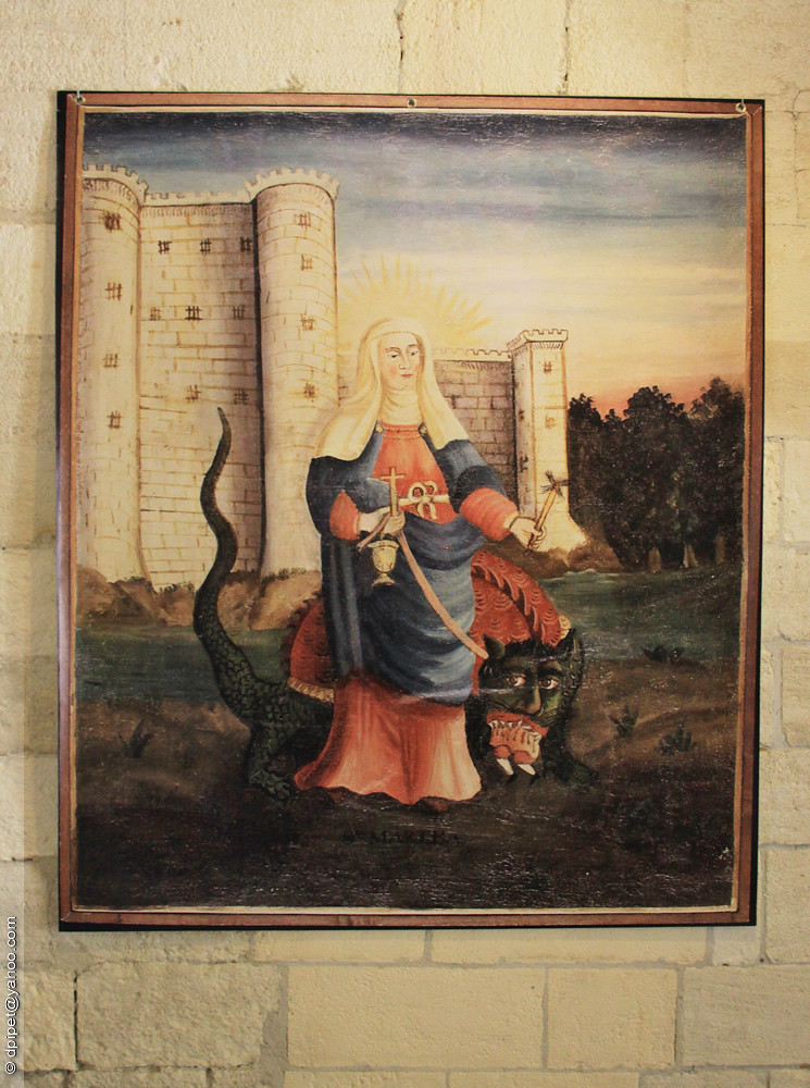 SainteMarthe et la tarasque SainteMarthe exorcisant la t… Flickr