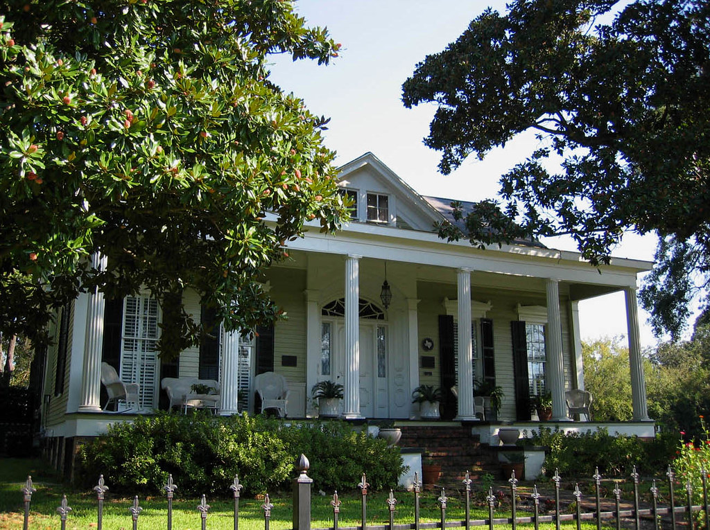 The Magnolias, Jefferson, Texas Late example of Greek Revi… Flickr