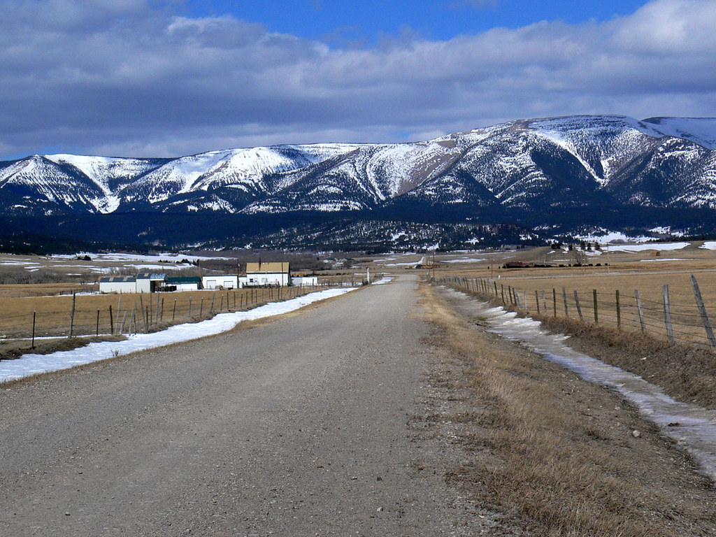 Bercail, Montana Wheatland County. View of the Bercail are… Flickr
