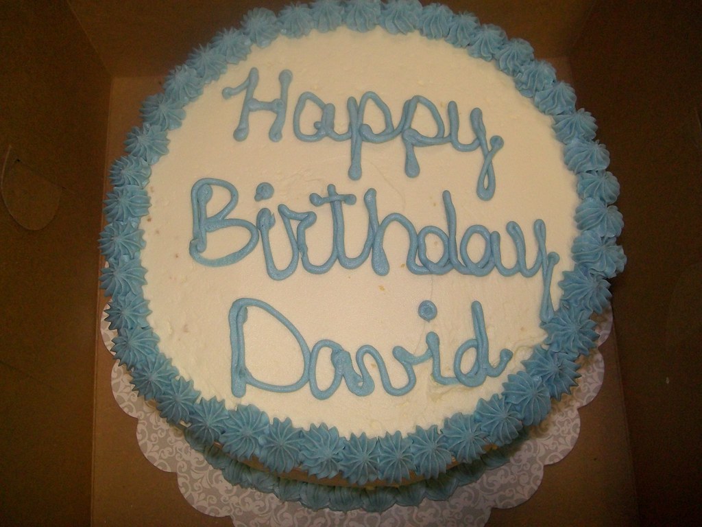 David Birthday Cake Kristina Flickr