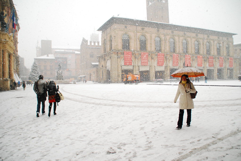 Snow in Bologna john irving Flickr