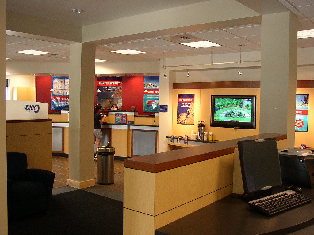 Credit Union Design 1st Advantage FCU waiting area Flickr