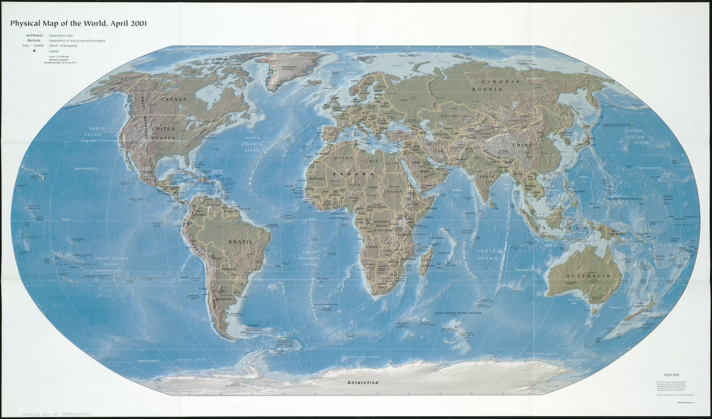 Google Map of Earth Nations Online Project