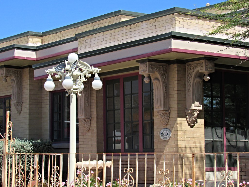 residence, Menlo Park neighborhood, Tucson 1916. William B… Flickr