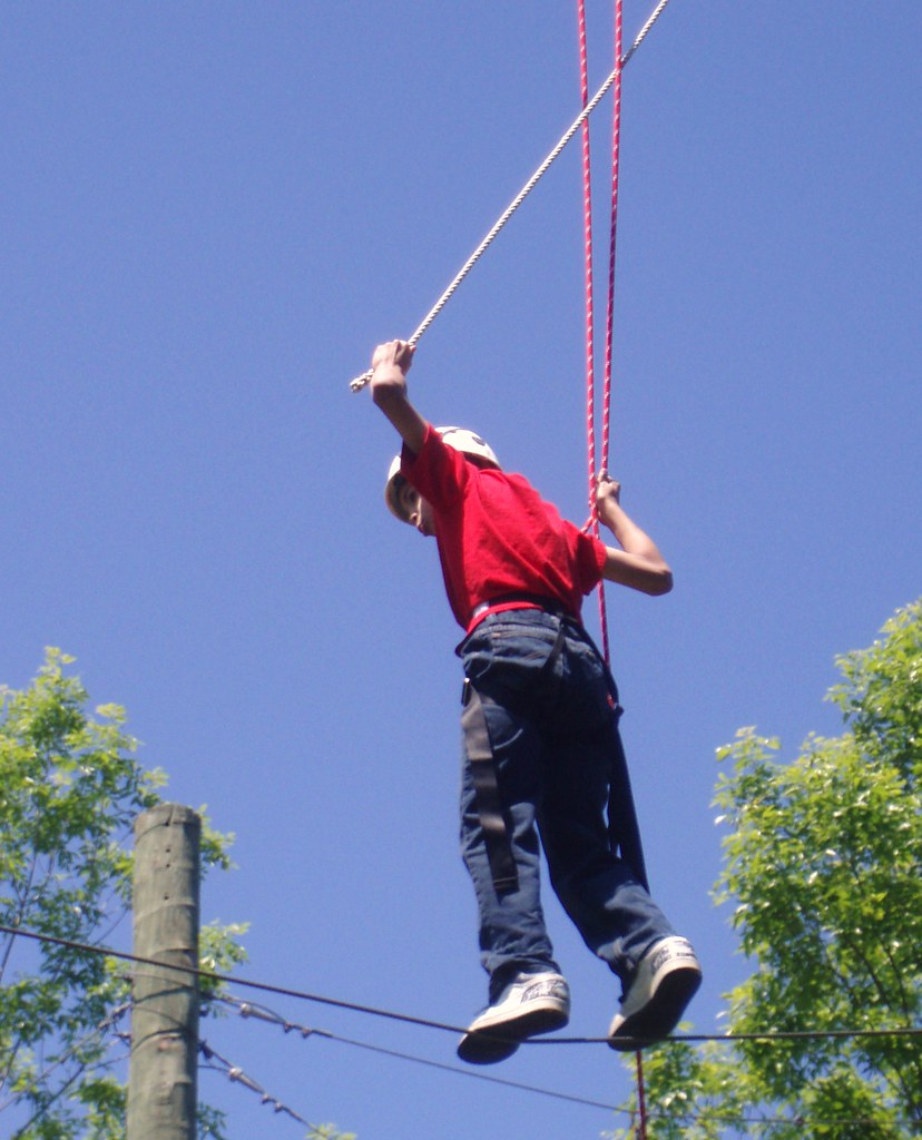 High Ropes Course Buffalo NY CreateLearningTeam Building… Flickr
