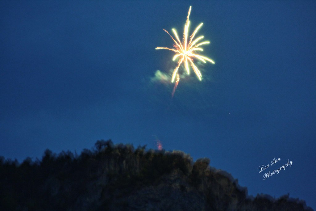 Fireworks on the top of Seneca Rocks! I am back from my tr… Flickr