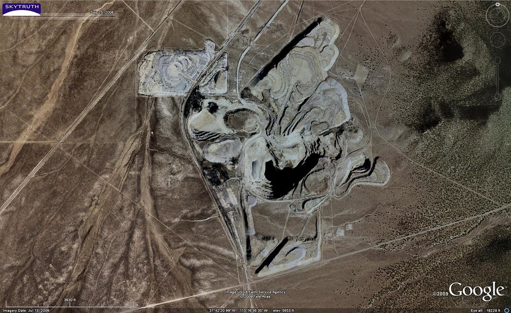 Iron County, Utah Detail Detail view of ironmining acti… Flickr