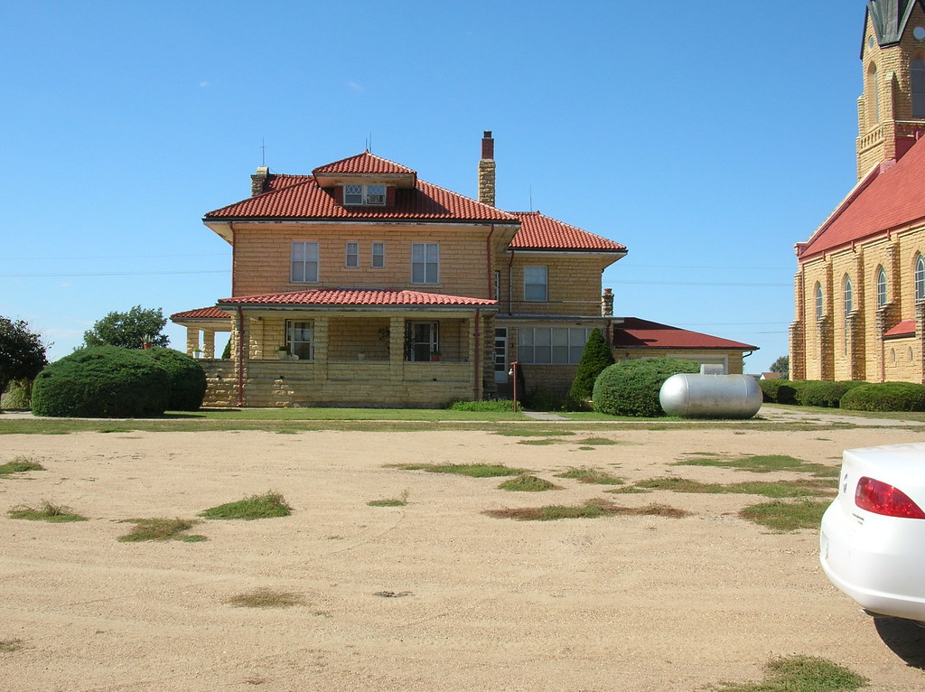 Rectory 2 St Joseph's Parish house in Liebenthal, KS Six… Flickr