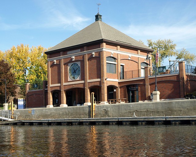 Waterford Harbor Visitor Center, Mohawk River, New York a photo on