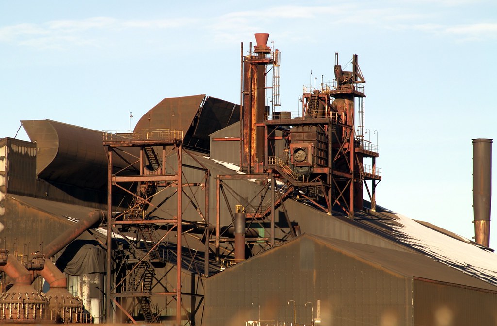 Steel Mill in the Sun (Natrona, PA) takomabibelot Flickr
