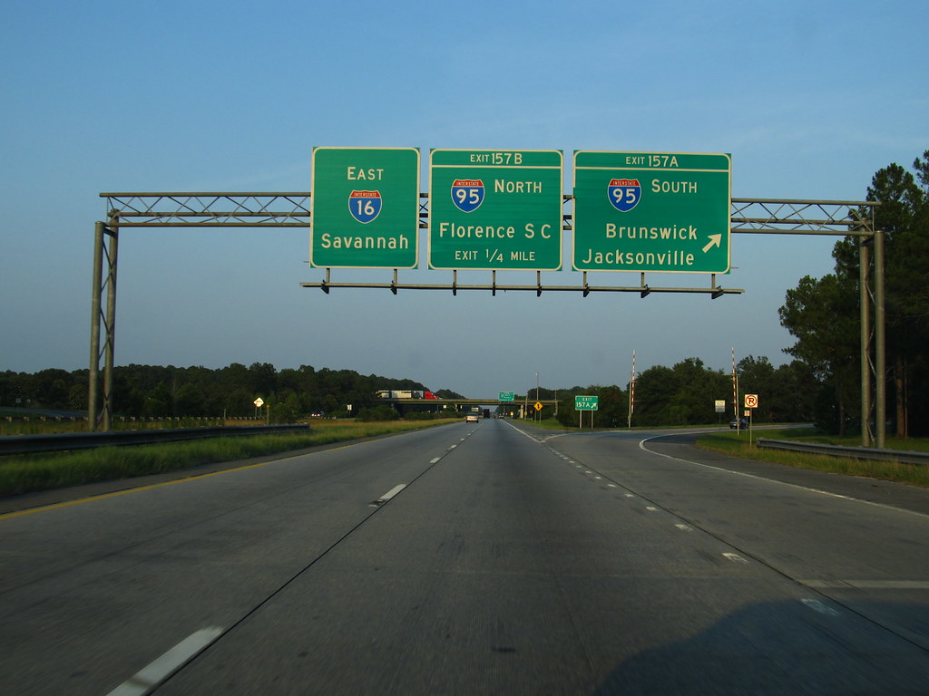 Intersection of I16 and I95 Near Savannah, Flickr