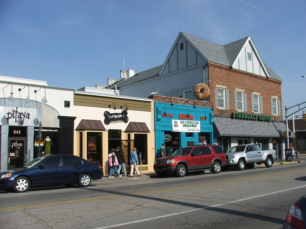 DSCF4059 Broad Ripple Village, Indianapolis. Funky signage… Flickr
