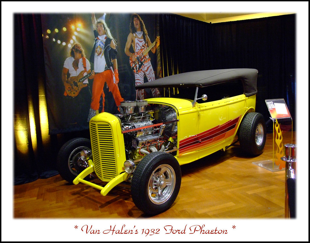 Van Halen's 1932 Ford The "Rock Stars' Cars and Guitars" d… Flickr