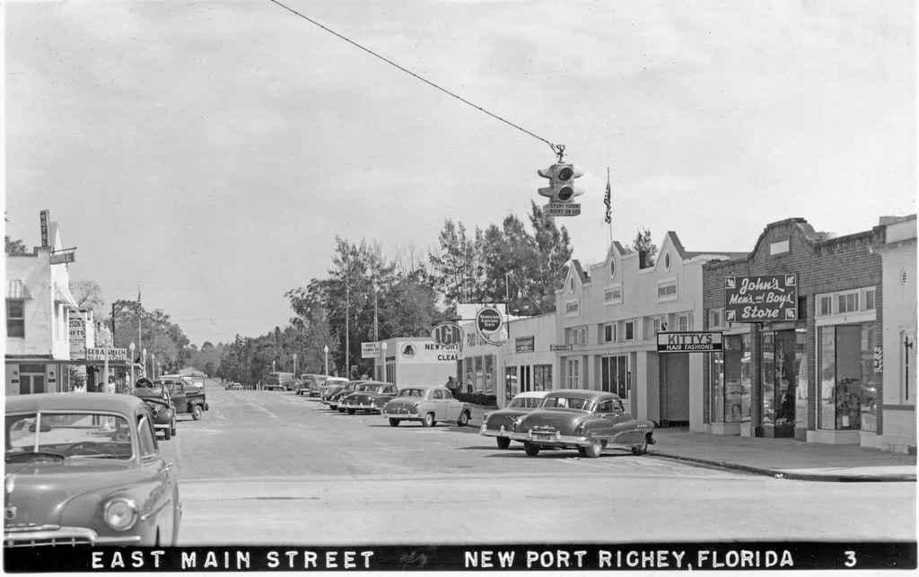 Main Street, Looking East Main Street, New Port Richey, Fl… Flickr