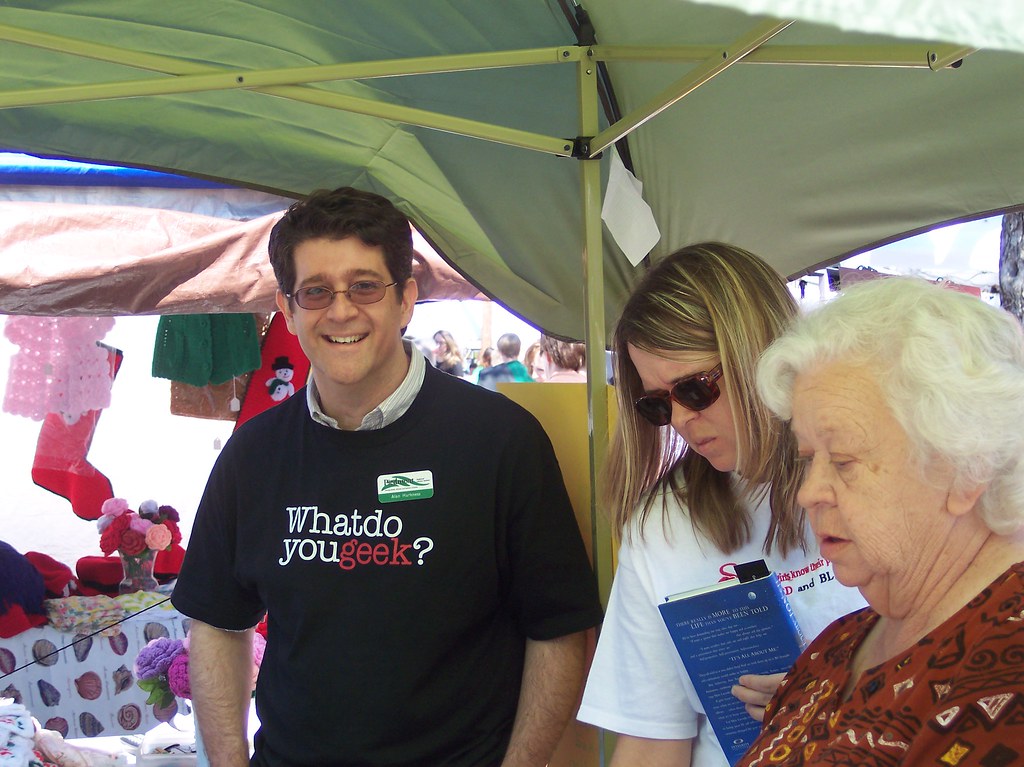 Alan at Maysville Autumn Leaf Festival Piedmont Regional Library