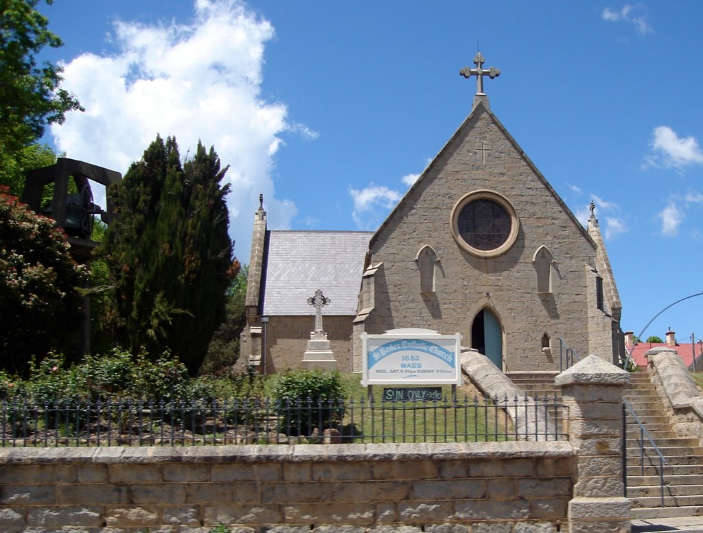 St. Bedes Catholic Church, Braidwood, NSW crissouli Flickr