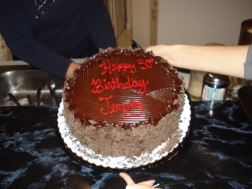 Jeremy's Cake December 5, 2009 Jeremy's 30th Birthday kenedik