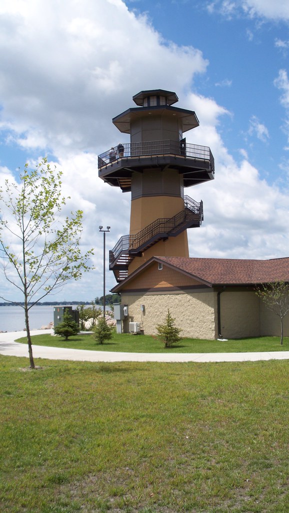 Storm Lake,Iowa Light house lookout tower Jim Kallinen Flickr