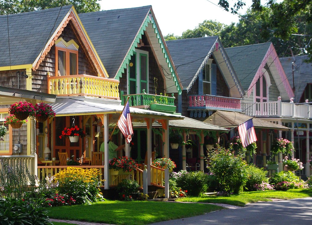 Oak Bluffs Painted Cottages Maureen Reilly Flickr