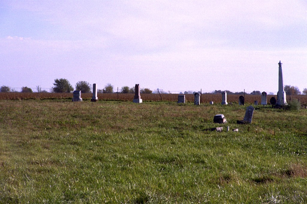 Iowa Cemetery Avenue of the Saints October 2001 Elizabeth Olmstead McBride Flickr