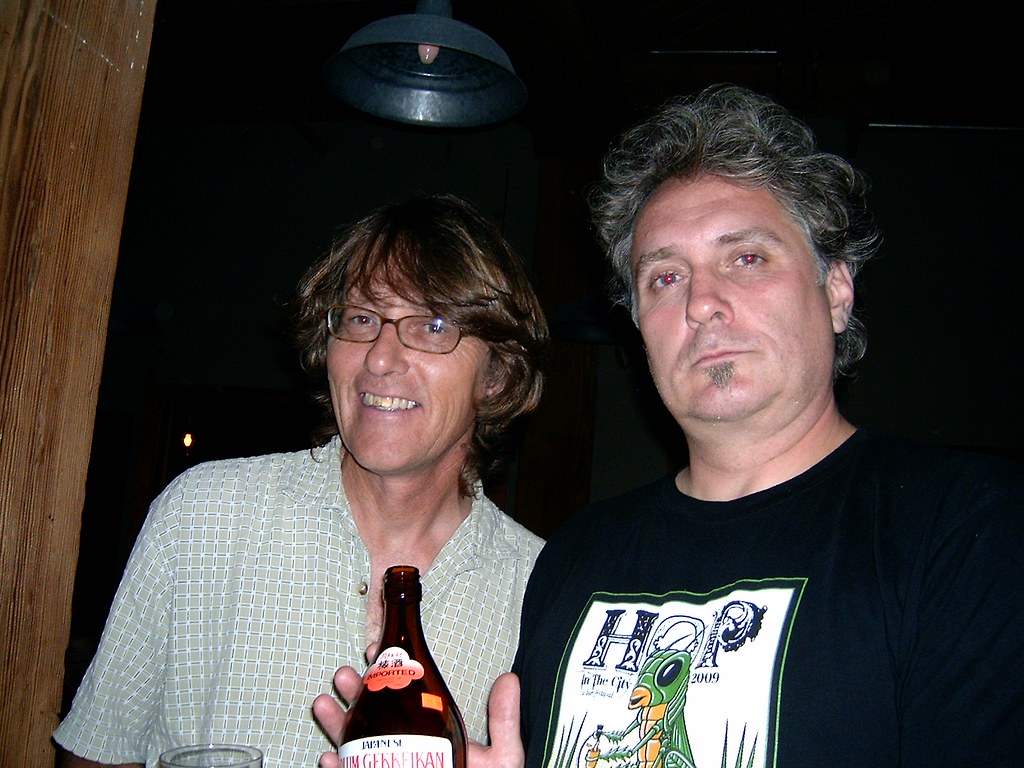 Bill Emerson and Brett Underwood at the Schlafly Tap Room Flickr