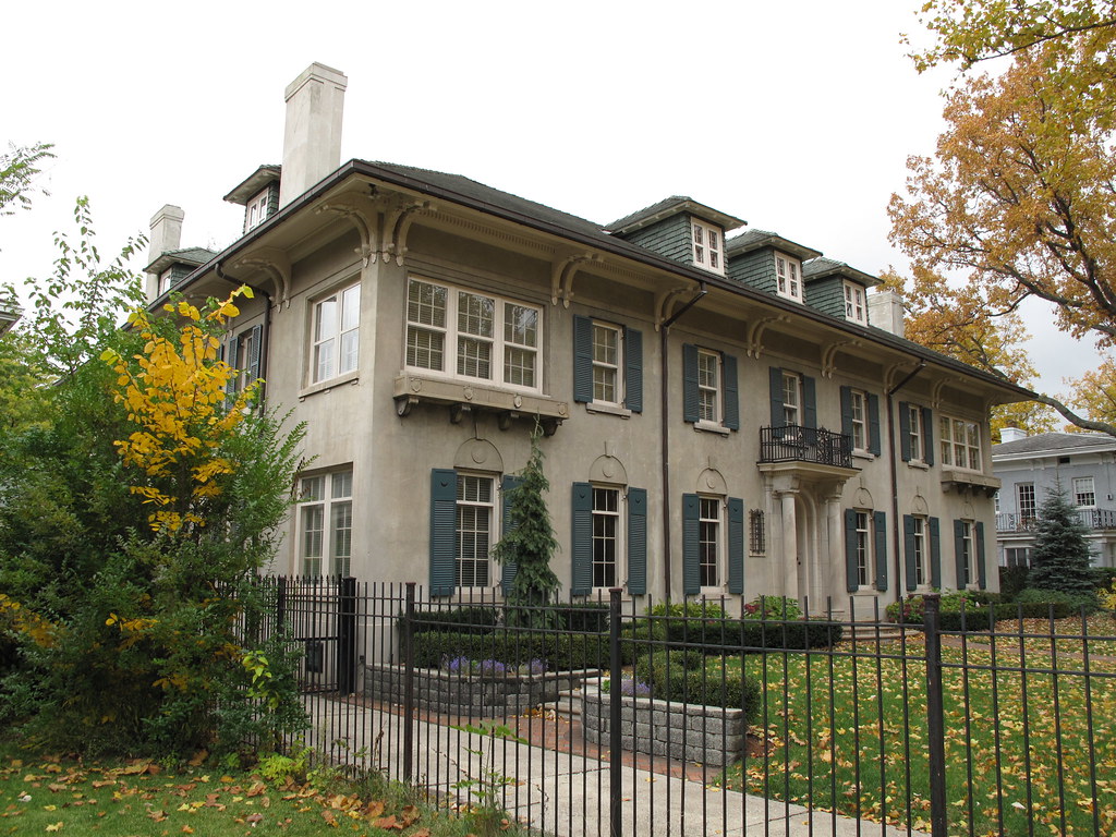 1763 Iroquois nr St. Paul, Detroit Hecker House, 1916, by … Flickr