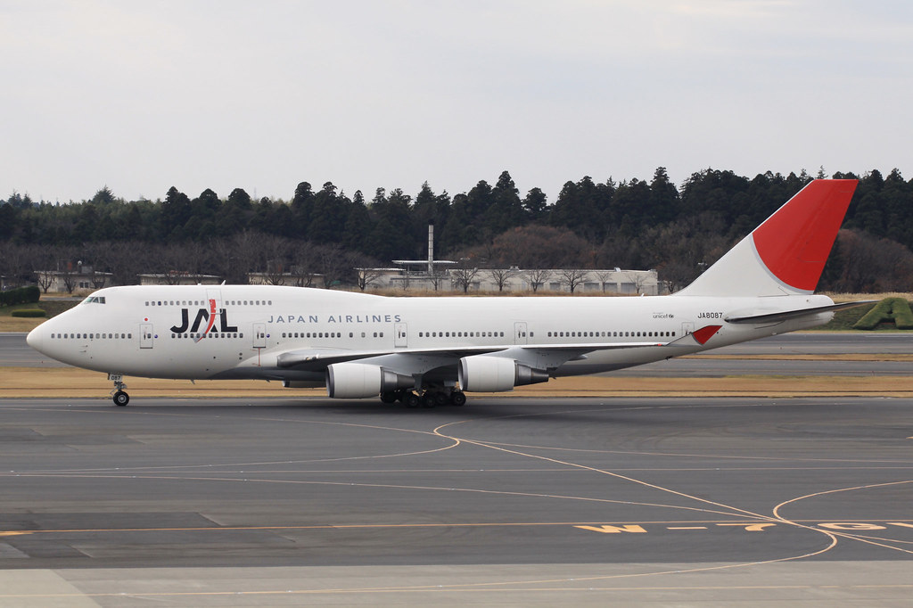 JAL B747400(JA8087) Narita International Airport, Boeing … Flickr