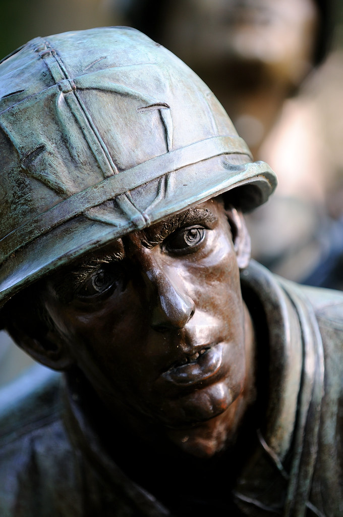 Soldiers eyes John Miller Flickr