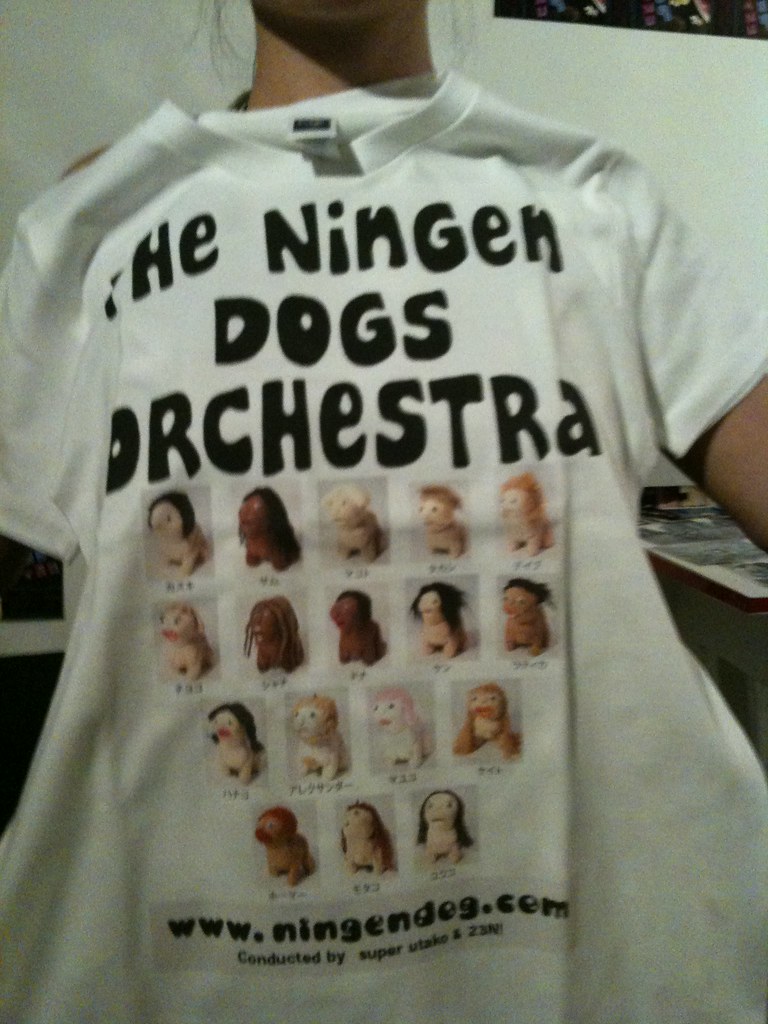 The Ningen Dogs Orchestra TShirt Available at