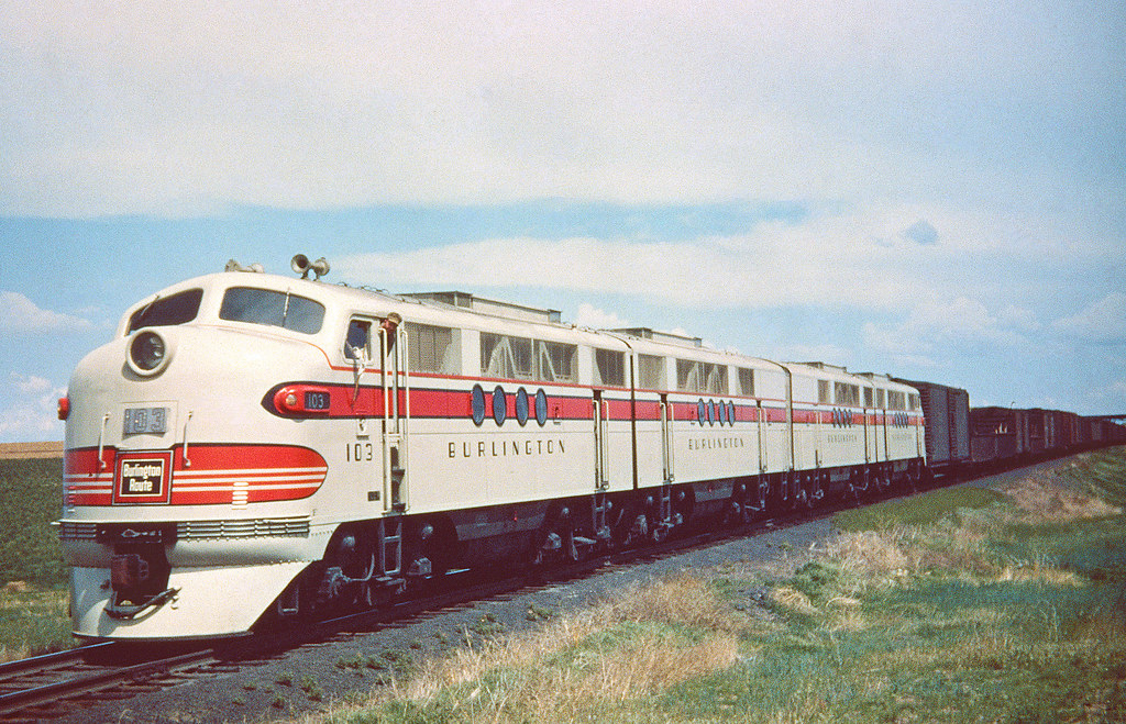 CB&Q FT 103 Chicago Burlington & Quincy Railroad FT 103 at… Flickr