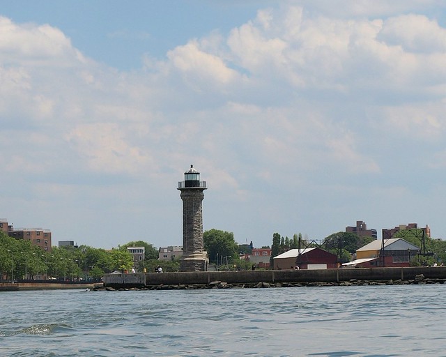 Blackwell Island Lighthouse, Roosevelt Island, East River, New York