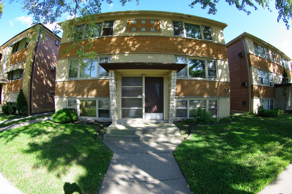 Apartments 1950's apratment shot with a 1017mm FishEye l