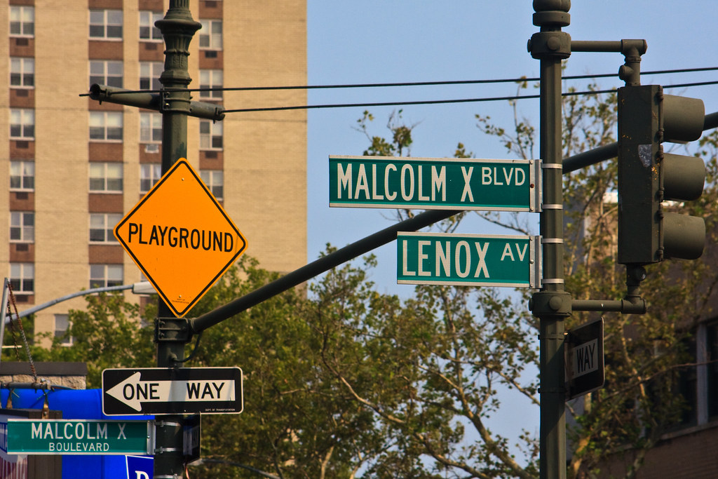 Malcolm X Boulevard, Harlem We took a walk up the Malcolm … Flickr