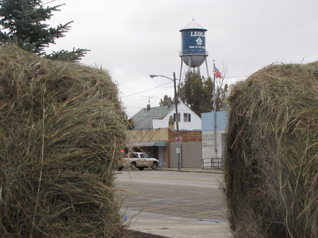 Leola water tower A glimpse of the Leola, SD water tower h… Flickr