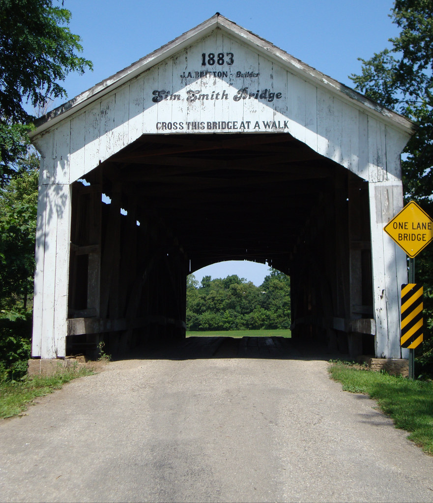 Sim Smith Bridge (Parke County, Indiana) The Sim Smith Bri… Flickr
