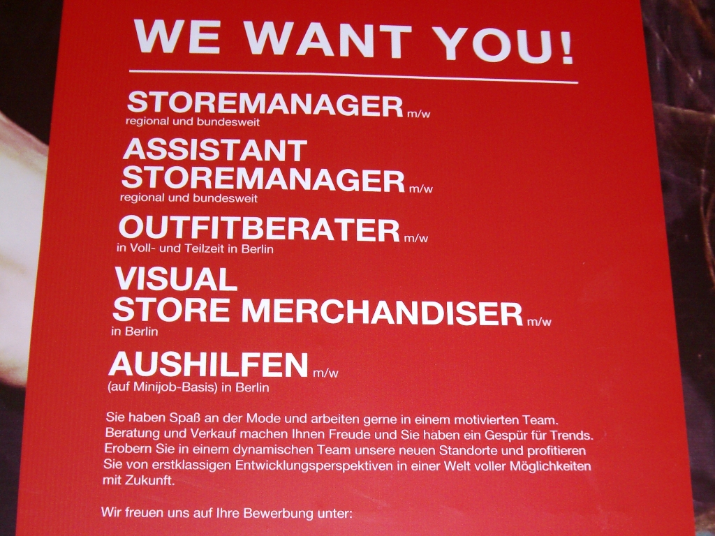 Sind wir noch in Germany ? Weniger Englisch ist oft besser… Flickr