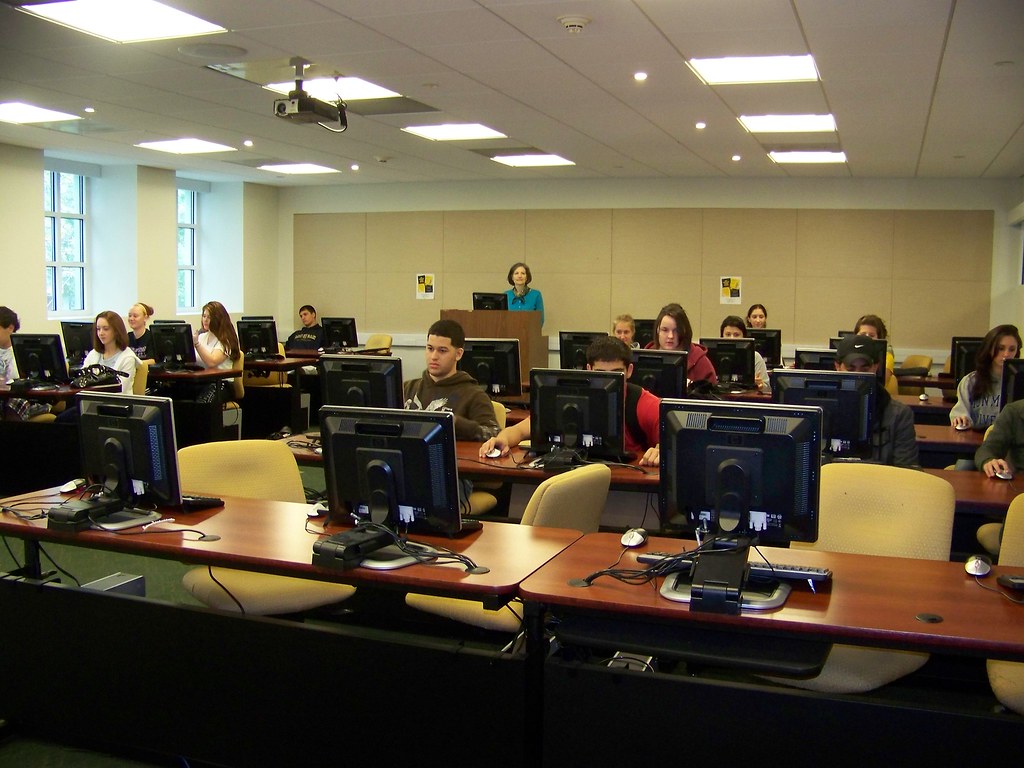 Monmouth University Library Library Instruction session Flickr