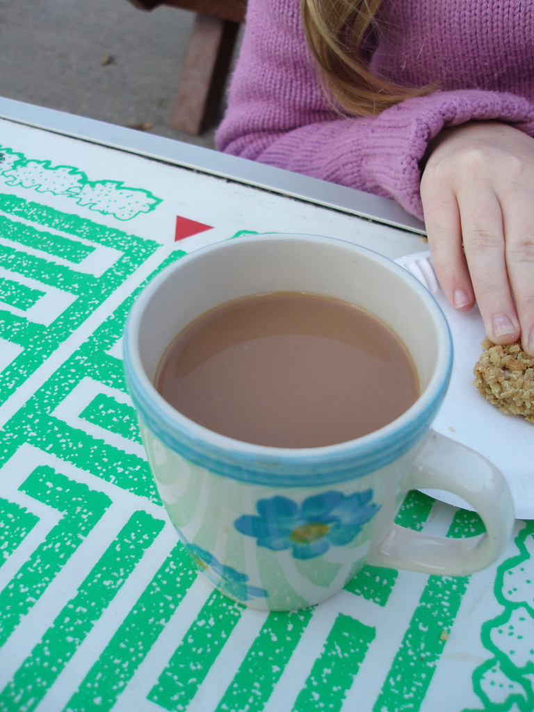 A Cup Of Tea They really know how to make a cup of tea her… Flickr