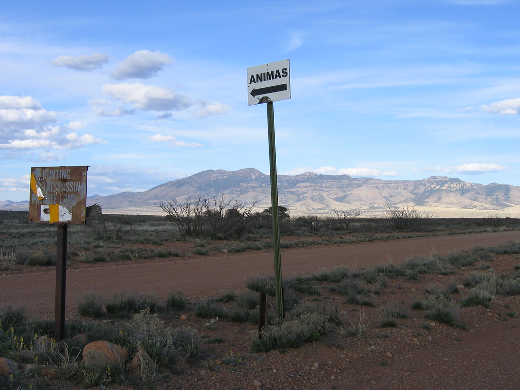 animas valley, new mexico Looking east toward the Animas M… Flickr
