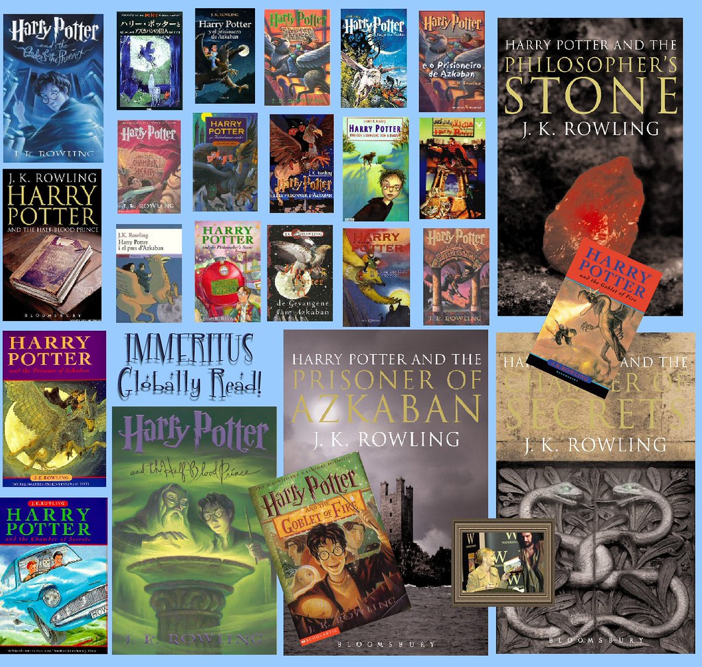 International Book Cover Collage a photo on Flickriver