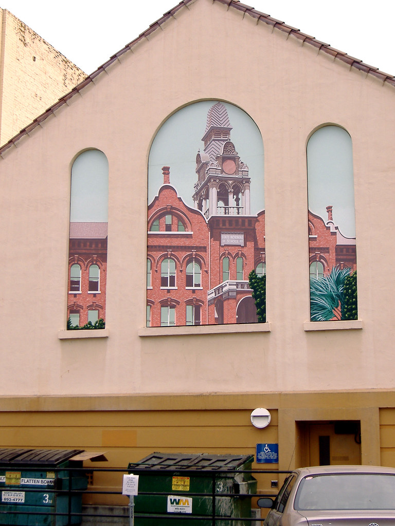 mural 2 It's what Chico State looked like in the 1880's, I… Flickr